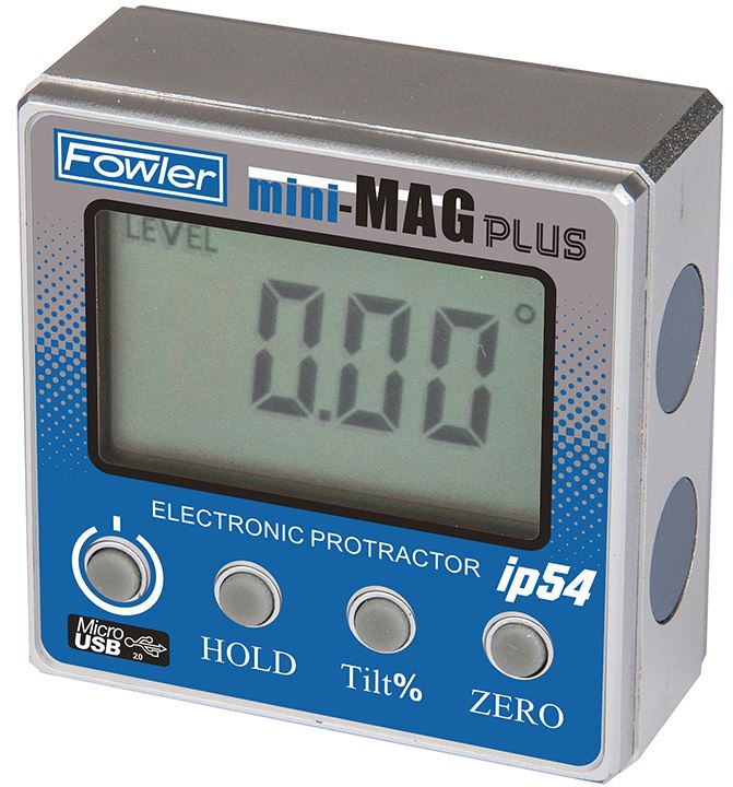 Fowler mini-Mag PLUS Protractor, 54-422-500-0 | Measurement Supply