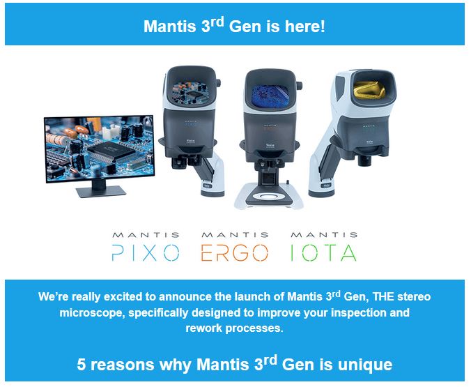 launch of Mantis 3rd Gen