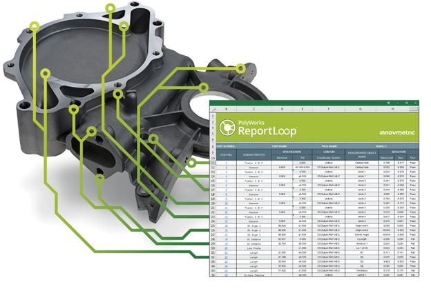 PolyWorks ReportLoop Software