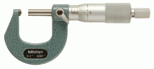 Mitutoyo 0-1" Mechanical Spherical Face Micrometer 115-153