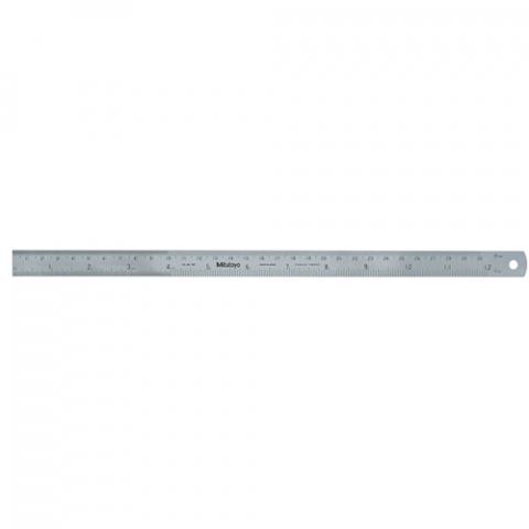 Mitutoyo 12" x 300mm Semi-Flexible Steel Rule 182-305
