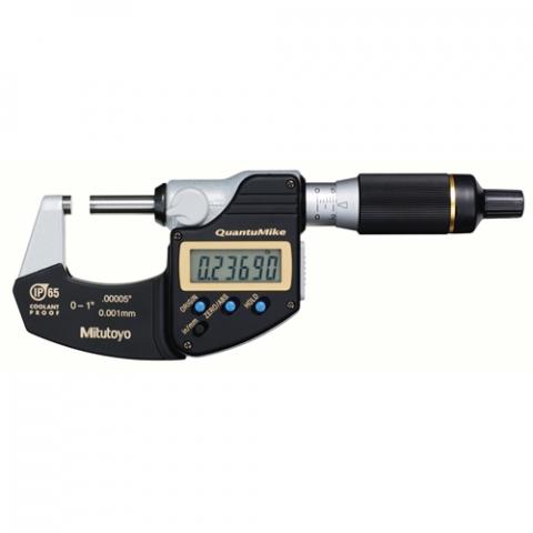 Mitutoyo 1"/25.4mm QuantuMike Digimatic Outside Micrometer 293-180