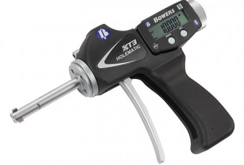 Fowler XT3 Digital Holematic Pistol Grip w/Bluetooth, .375-.500"/10-12.5mm, 54-567-710-BT