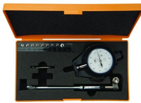 Mitutoyo Dial Bore Gage, For Small Holes, .0001" Grad, .4-.74", 511-206