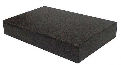 Standridge Granite Grade B (Toolroom) Granite Surface Plate, 8 x 12 x 2", 0-Ledge, B0-8x12x2