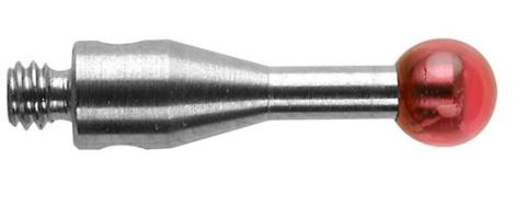 Renishaw M2 Ruby Ball Styli, Stainless Steel Stem,  3.0mm x 10mm A-5000-3604
