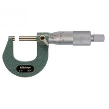 Mitutoyo 1" Mechanical Outside Micrometer, Angle Frame 103-259