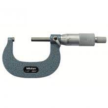Mitutoyo 1-2" Mechanical Outside Micrometer, Angle Frame 103-262