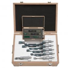 Mitutoyo 6" Mechanical Outside Micrometer Set, 6 Pieces