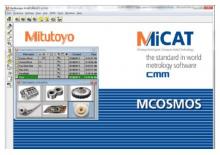 Mitutoyo MCOSMOS CMM Software