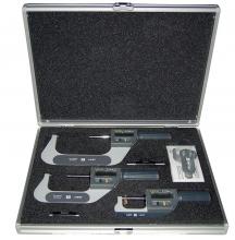 Fowler Rapid-Mic Electronic Bluetooth Micrometer Set, 0-4" / 0-102mm, 54-815-112-0