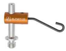 Renishaw Fixtures 36mm Soft Tip Spring Wire Clamp, 25mm Post, M6 Thread, R-CWT-25-25-6