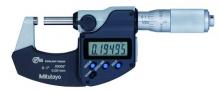 Mitutoyo Digimatic Coolant-Proof Micrometer, IP-65, w/SPC, 0-1"/25.4mm, 293-335-30
