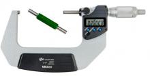 Mitutoyo Digimatic Coolant-Proof Micrometer, IP65, w/SPC, 3-4"/76.2-101.6mm, 293-347-30
