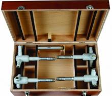 Mitutoyo 3-Point Internal Micrometer Holtest Set, 4 - 8", 368-920