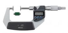 Mitutoyo 1-2"/25.4-50.8mm Digital Disk Micrometer w/Non-Rotating Spindle, 369-351-30