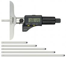 Fowler Electronic Depth Micrometer, IP54, 0-6"/0-150mm, 54-225-456-0