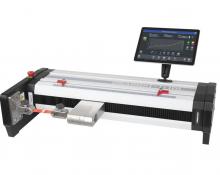 Mark-10 Advanced Test Frame w/ IntelliMESUR® pre-loaded tablet control panel, 500 lbF, F505H-IMT