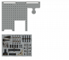 Inspection Arsenal Loc-N-Load CMM Bundle System, 18" Dock w/ Plate & STARTER Kit (50 pcs), SYS10_DK18TR03